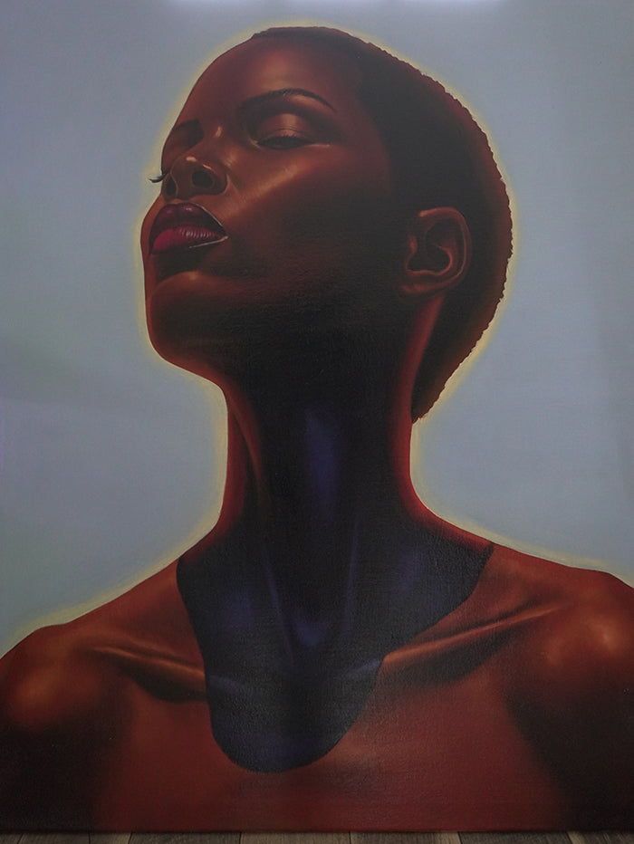 Brown Sugah 38 x 48 oil on Canvas