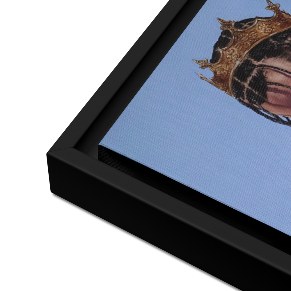 Jalen Brunson Framed canvas Godson Canvas Prints